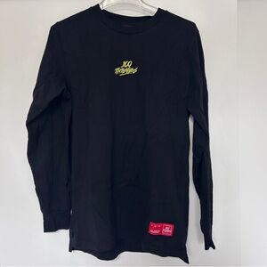 100 Thieves Black Long Sleeve Tee